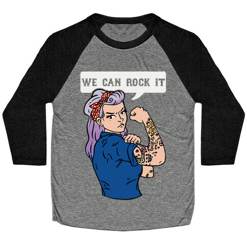 We Can Rock It Baseball Tee