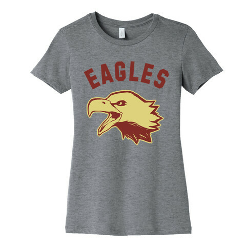 Eagles Maroon and Gold Womens T-Shirt