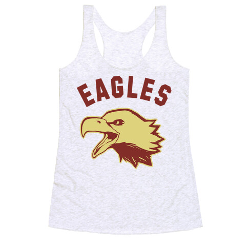 Eagles Maroon and Gold Racerback Tank Top