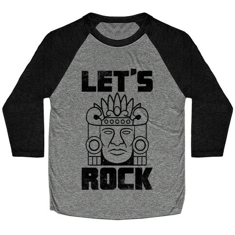 Let's Rock Baseball Tee