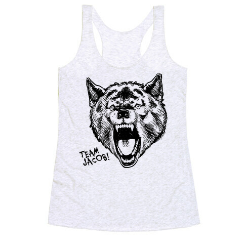 Werewolves Like Jacob Racerback Tank Top