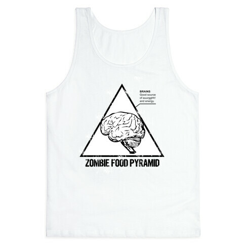 Zombie Food Pyramid Tank Top