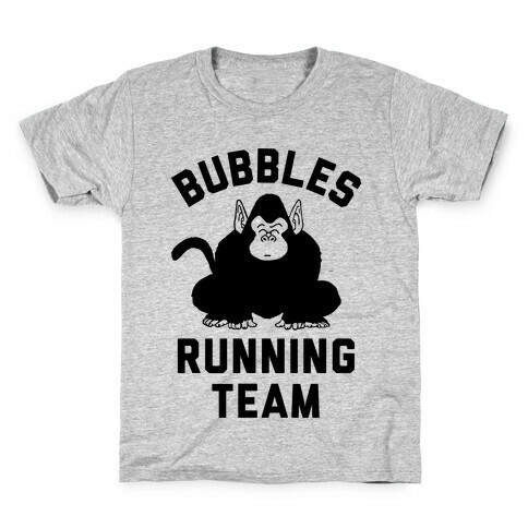 Bubbles Running Team Kids T-Shirt