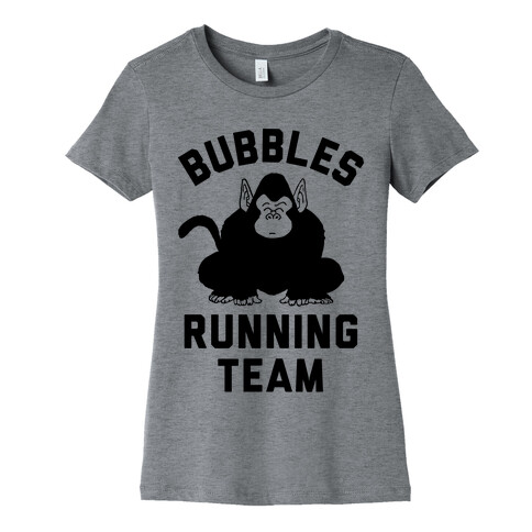 Bubbles Running Team Womens T-Shirt