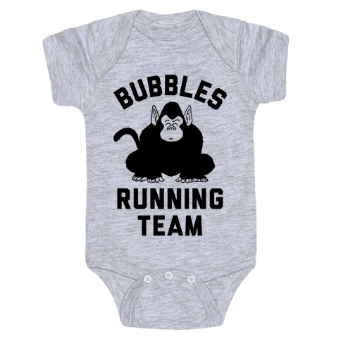 Bubbles Running Team Baby One-Piece