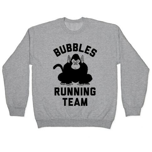 Bubbles Running Team Pullover