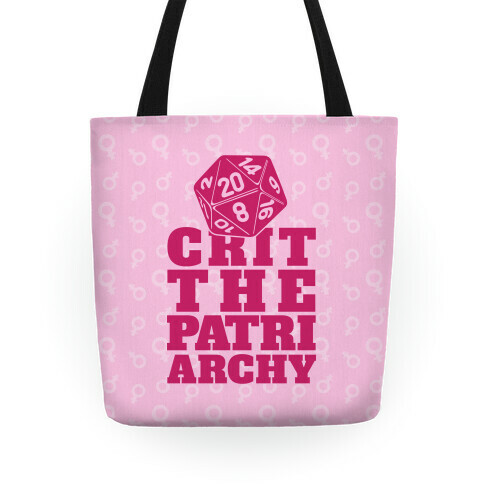 Crit The Patriarchy Tote