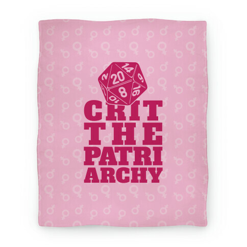 Crit The Patriarchy Blanket