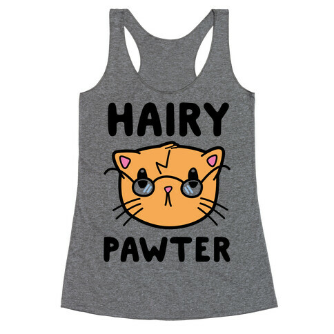 Hairy Pawter Racerback Tank Top