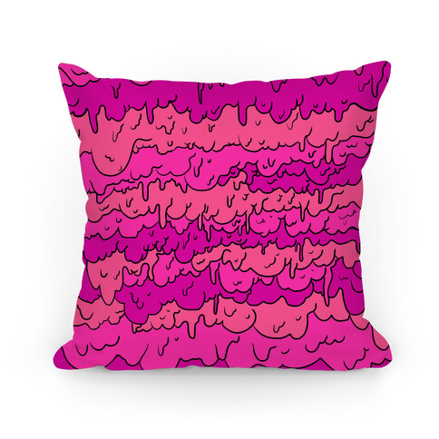 Slimy Purple Pillow Pillow