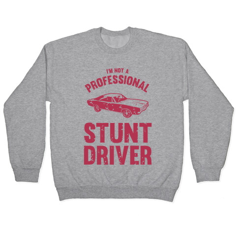 (I'm Not A) Professional Stunt Driver Pullover