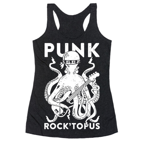 Punk Rocktopus Racerback Tank Top