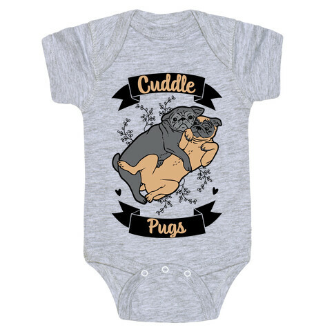 Cuddle Pugs Baby One-Piece
