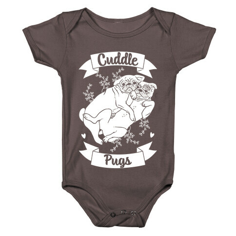 Cuddle Pugs Baby One-Piece