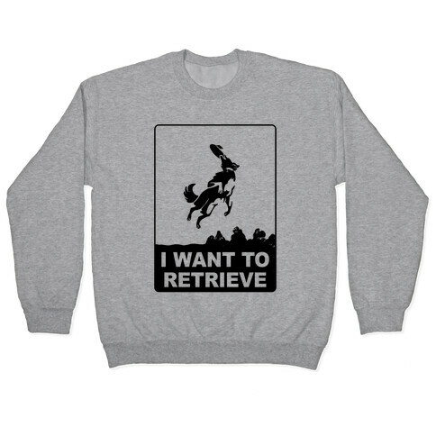 I Want To Retrieve Pullover