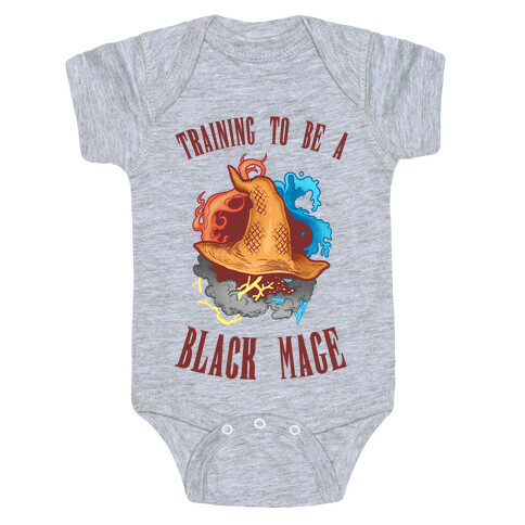 Training To Be A Black Mage Baby One-Piece