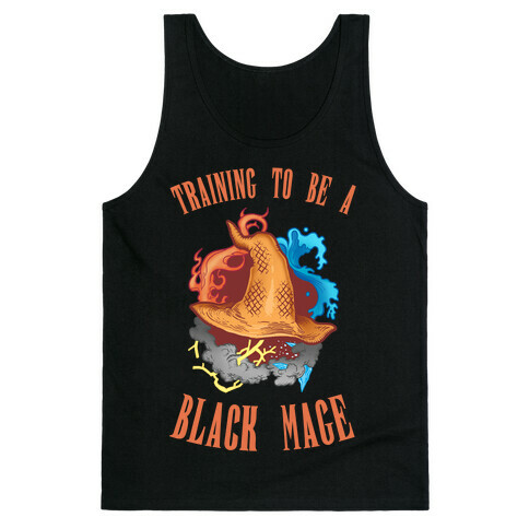 Training To Be A Black Mage Tank Top