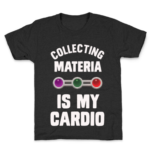 Collecting Materia Is My Cardio Kids T-Shirt