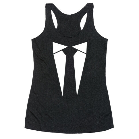 The Last Suit You'll Ever Wear Racerback Tank Top