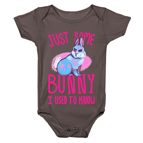 Just Some Bunny I Used To Know Baby One-Piece