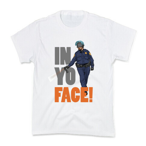 Officer John Pike In yo face! Kids T-Shirt