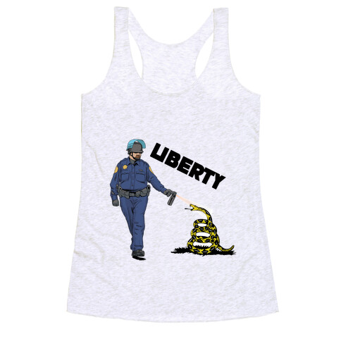 Don't Pepper Spray Liberty Racerback Tank Top