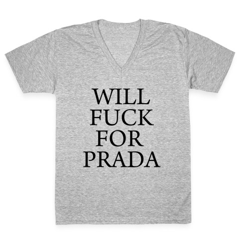 I like Prada V-Neck Tee Shirt