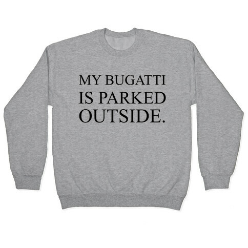 My Bugatti Shirt Pullover