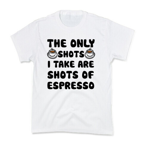 Espresso Shots Kids T-Shirt