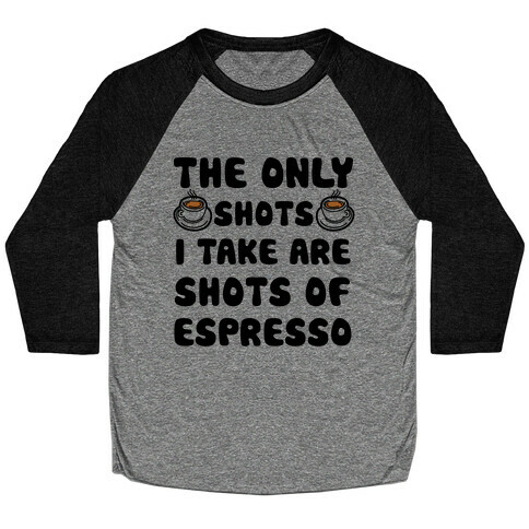 Espresso Shots Baseball Tee