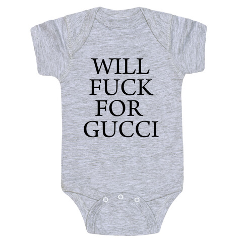 I Like Gucci Baby One-Piece