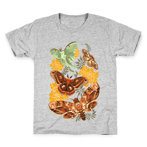 Moths & Marigolds Kids T-Shirt