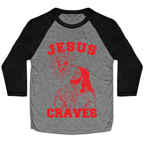 Jesus Craves Baseball Tee