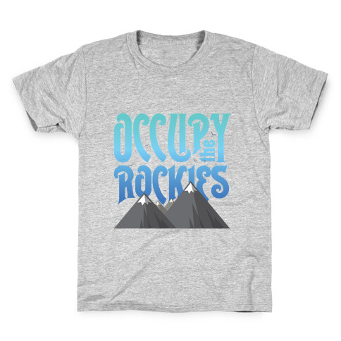 Occupy the Rockies Twilight Kids T-Shirt