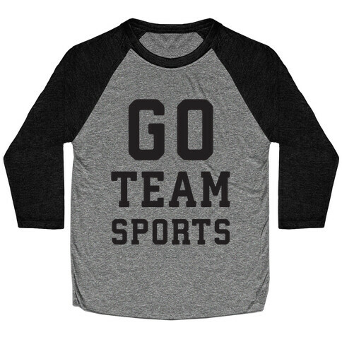 Go Team Sports Baseball Tee