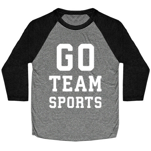 Go Team Sports Baseball Tee