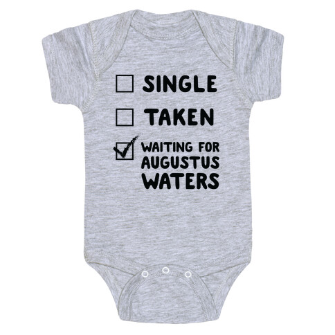 Waiting For Augustus Waters Baby One-Piece