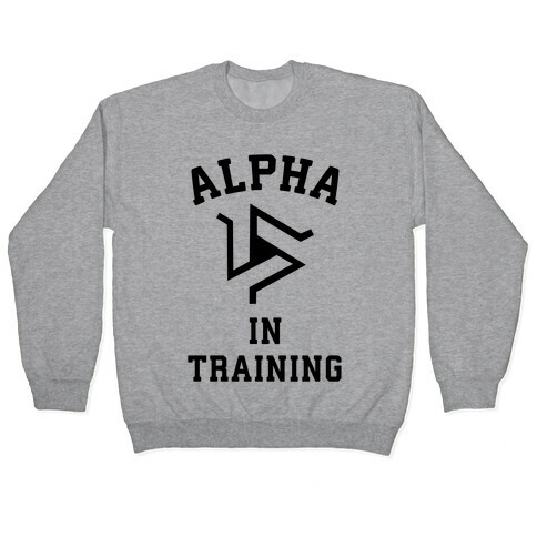 Alpha In Training Pullover