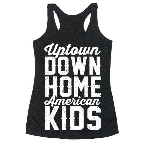 Uptown Downhome American Kids Racerback Tank Top