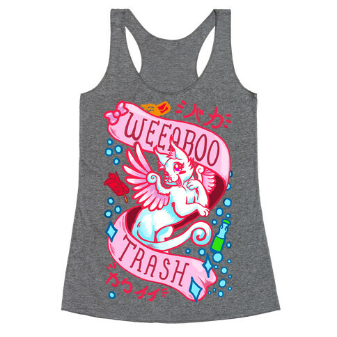 Weeaboo Trash Racerback Tank Top