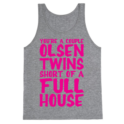 A Couple Olsen Twins Short Tank Top