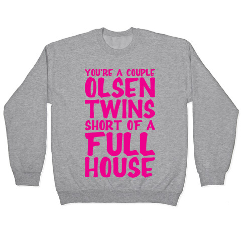 A Couple Olsen Twins Short Pullover