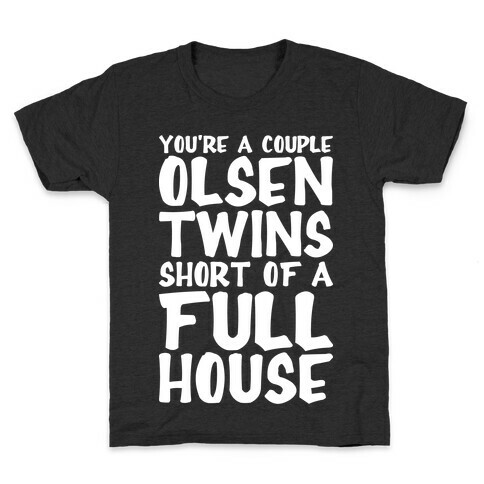 A Couple Olsen Twins Short Kids T-Shirt