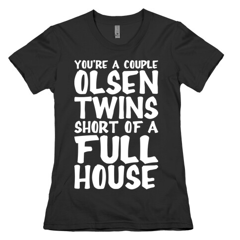 A Couple Olsen Twins Short Womens T-Shirt