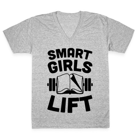 Smart Girls Lift V-Neck Tee Shirt