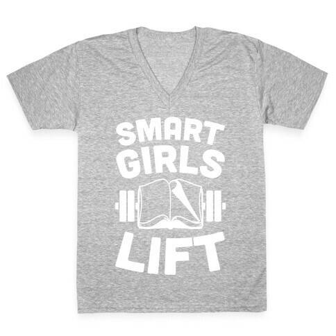 Smart Girls Lift V-Neck Tee Shirt
