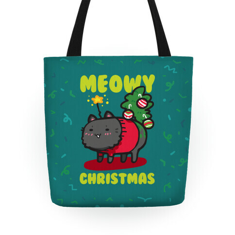 Meowy Christmas Tote Tote