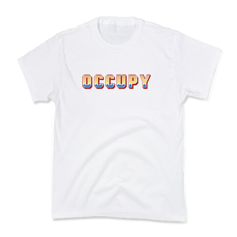 Occupy Vacationspots Kids T-Shirt