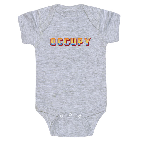 Occupy Vacationspots Baby One-Piece
