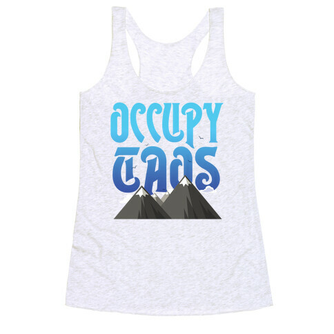 Occupy Taos Racerback Tank Top